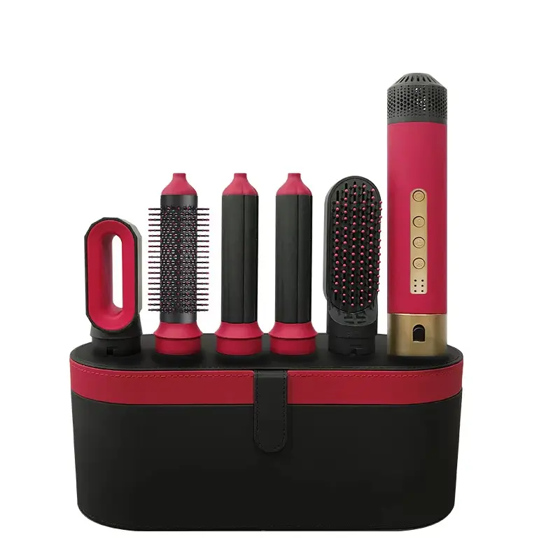 2025 New Style 5-in-1 Ionic Hair Styling Tool with Interchangeable ...