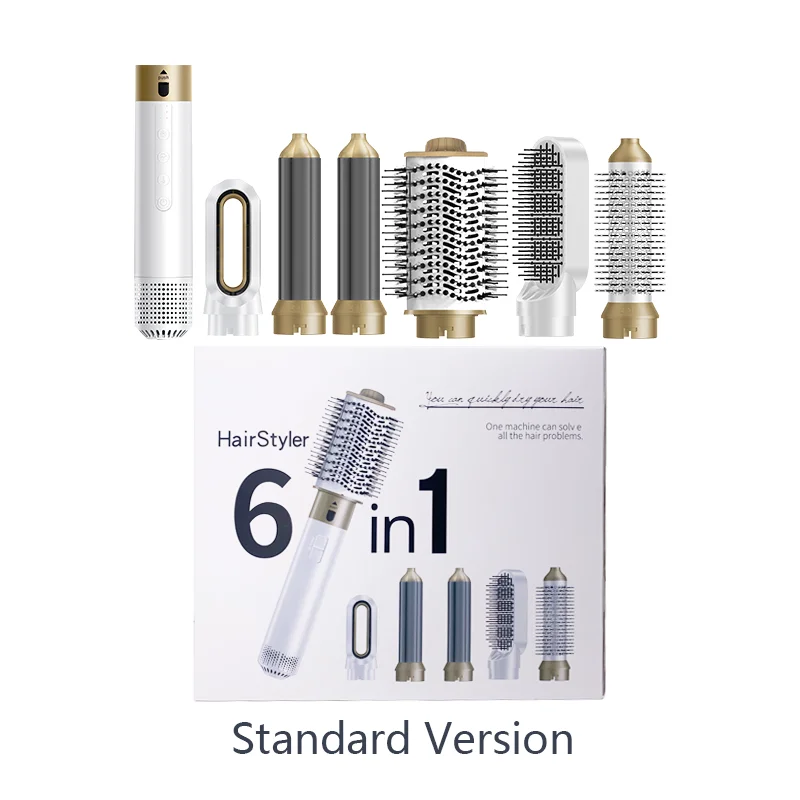 2025 New Style 5-in-1 Ionic Hair Styling Tool with Interchangeable ...