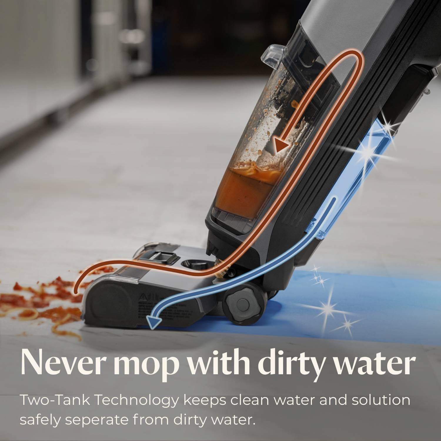 Bissell CrossWave OmniForce Cordless Multi-Surface Hard Floor Clean...